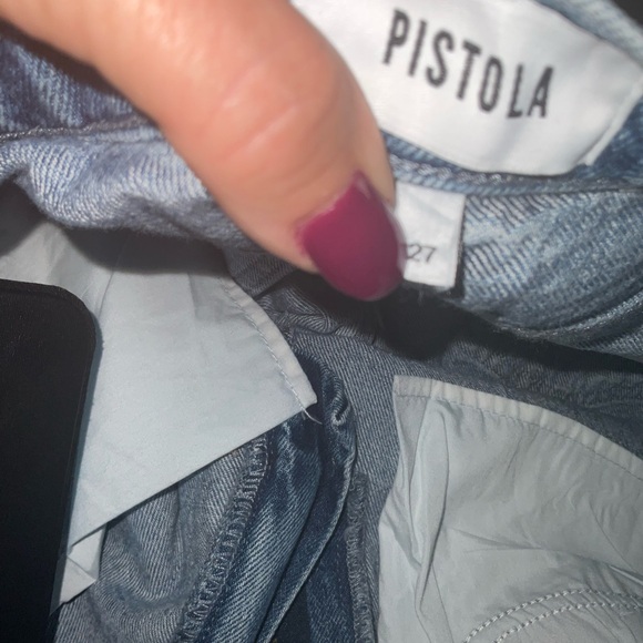 Pistola Lana Light Blue Flare Jeans - Picture 7 of 12